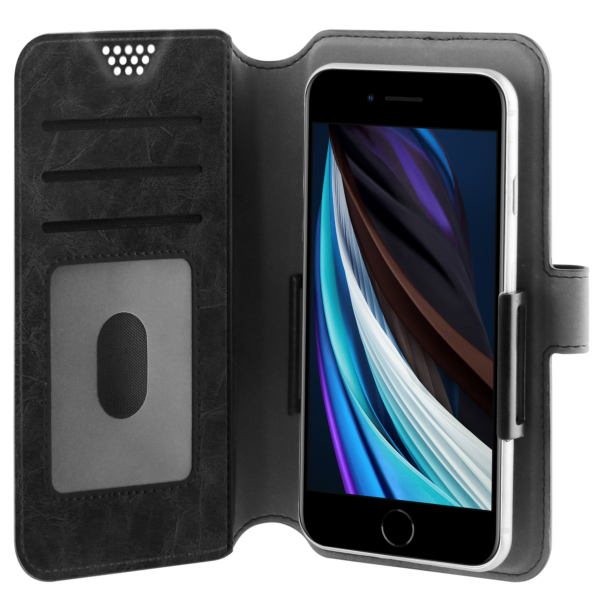 Prodigee Large Universal Wallet’s adjustable design fits any smartphone 5.8” – 6.1” - BLACK (1105341)