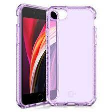 ITSKINS Spectrum Clear Case For iPhone SE ( 2022, 2020 ), 8, 7, 6 - Light Purple (1105470)