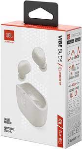 JBL Vibe Buds TWS True Wireless Earphones - White (1105558)