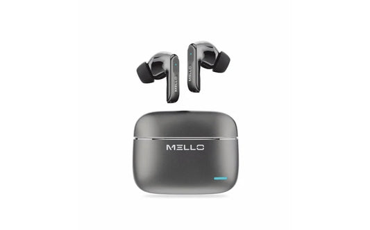 MELLO RIZE PRO TRUE WIRELESS EARBUDS BLACK ( 1108172) (MSRP $79.99)