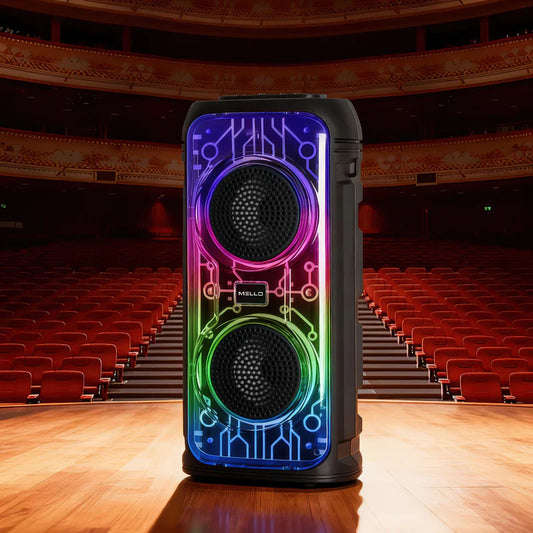 MELLO VOLT 2X4 INCH 1000 WATTS SPEAKER (1107583)(MSRP $109.99)