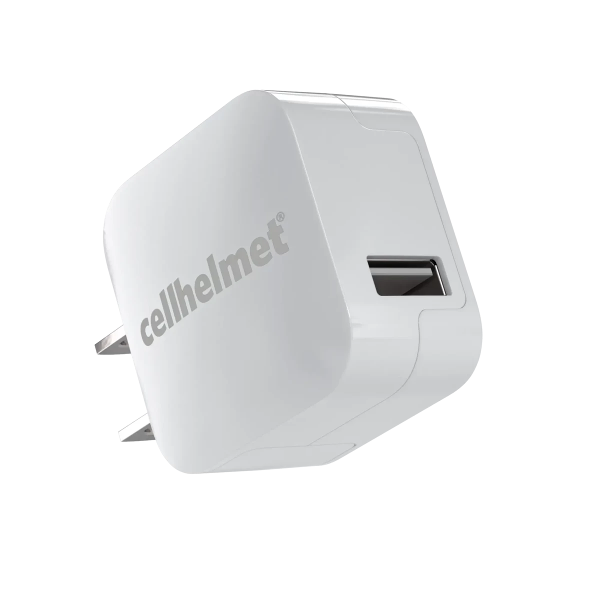 Cellhelmet 2.4A Wall Charger + 3' Round Type-C to Type-A USB Cable (1102545)