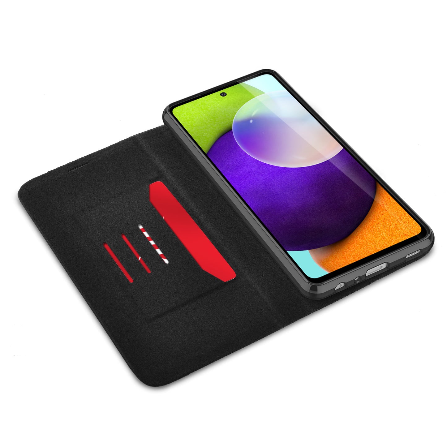 SAMSUNG GALAXY A52 5G ZIZO WALLET SERIES CASE - BLACK (1103424)
