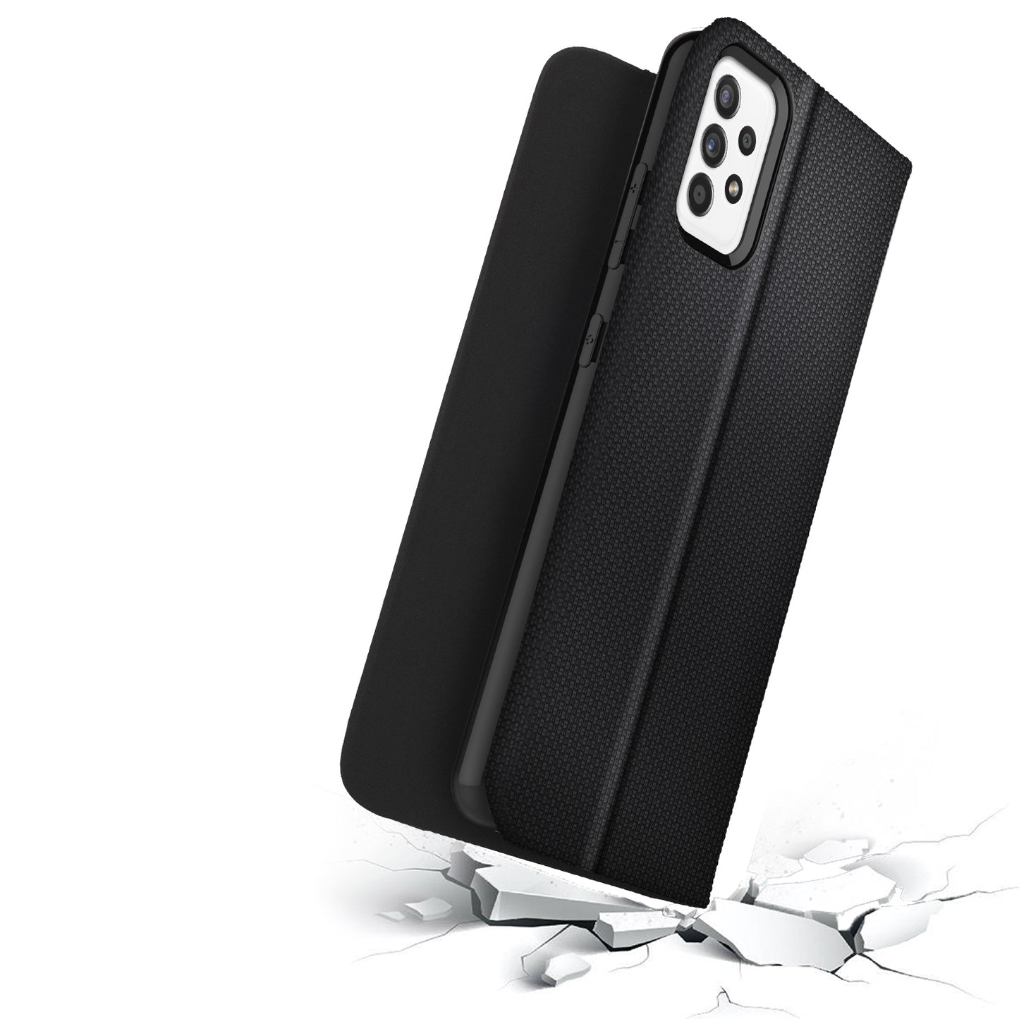SAMSUNG GALAXY A52 5G ZIZO WALLET SERIES CASE - BLACK (1103424)