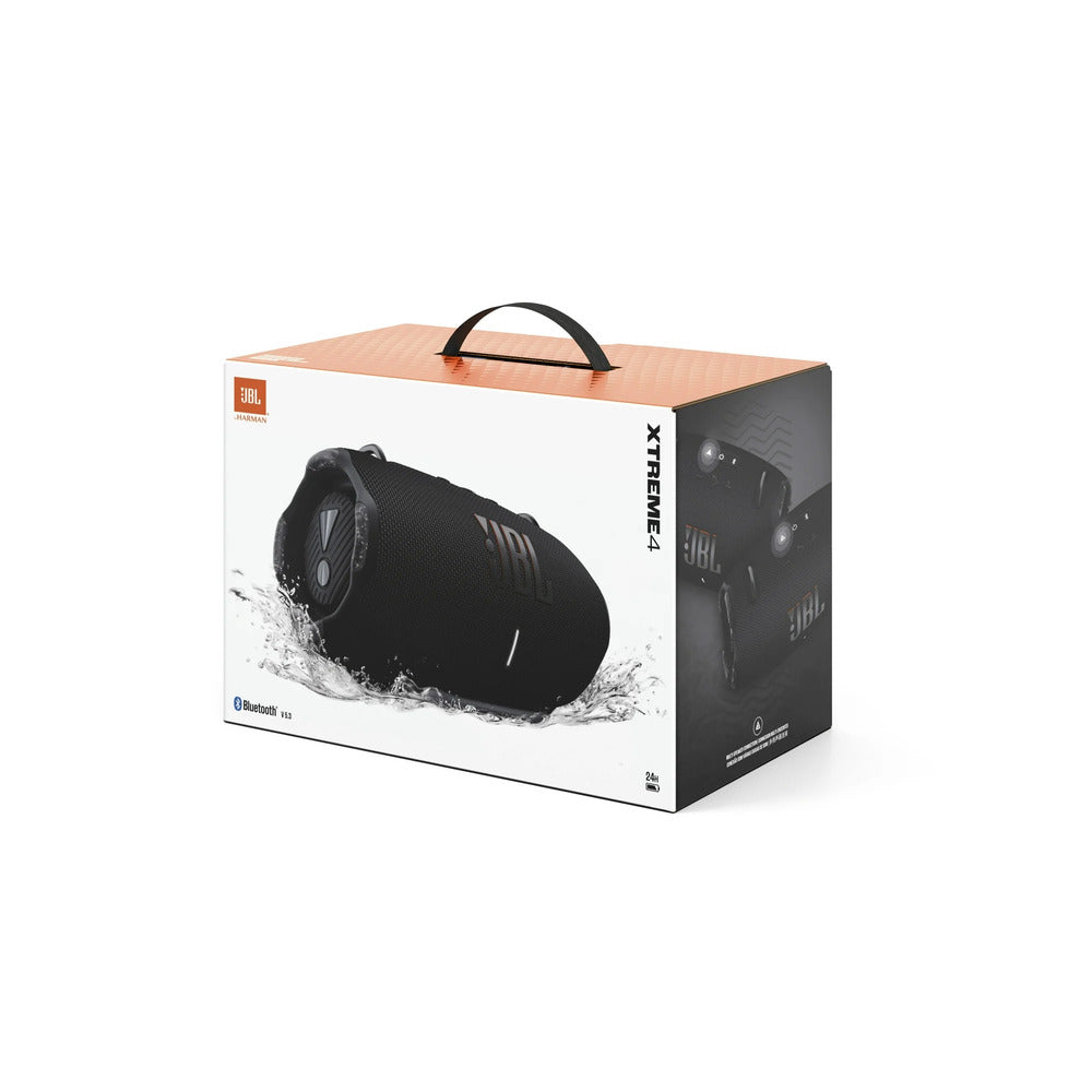 JBL Xtreme 4 Bluetooth Speaker, Powerful Sound and Deep Bass, IP67 Waterproof, 24 Hours of Playtime, Powerbank, PartyBoost for Multi-Speaker Pairing (Black) (1102625)