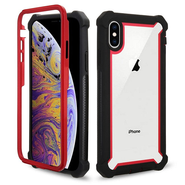 iPHONE XS MAX COMBO CASE - RED (1491)