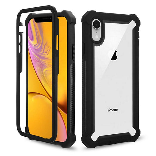 iPHONE XS MAX COMBO CASE - BLACK (1490)