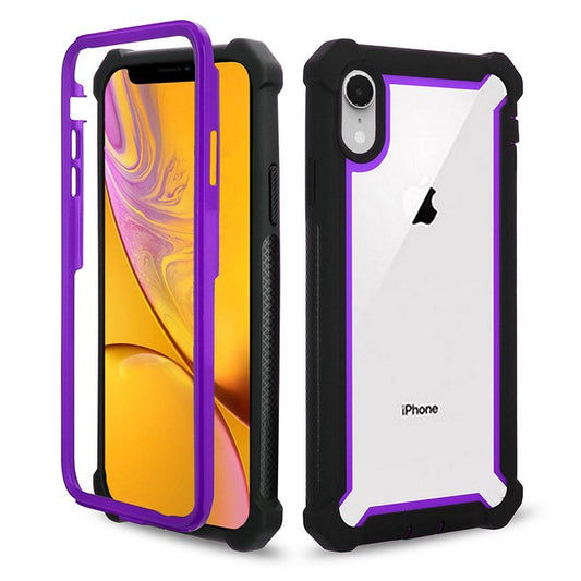 iPHONE XS MAX COMBO CASE - PURPLE (1494)