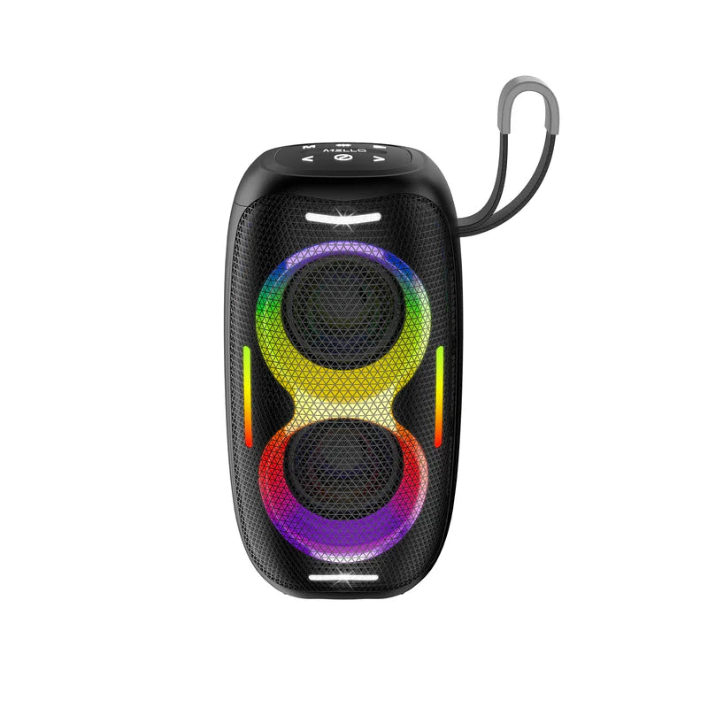 MELLO ZUNO 50 WATTS PORTABLE SPEAKER  BLACK   ( 1103749) (MSRP $89.99)