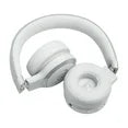 JBL Live 670NC - Wireless On-Ear Headphones with True Adaptive Noise Cancelling - White (1103160) (MSRP $149.99)