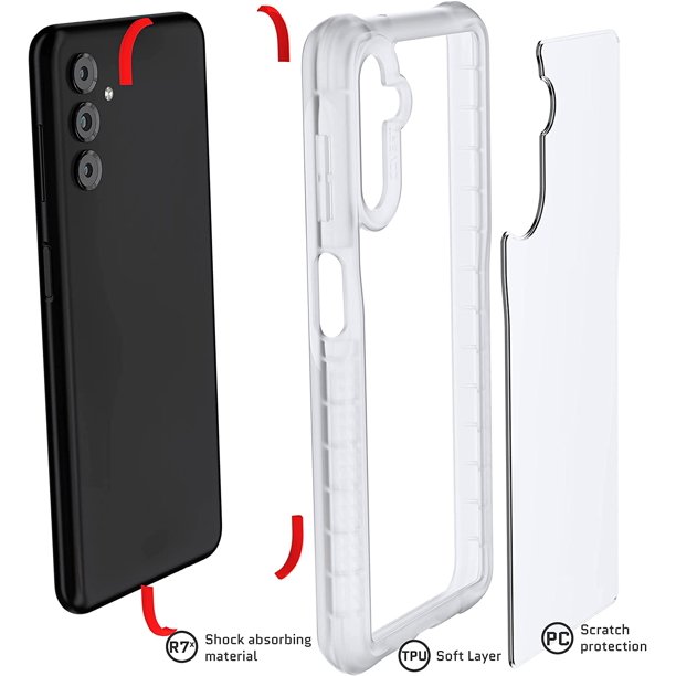 Galaxy A13 5G Ghostek Protective Crystal Clear Silicone COVERT Case - Clear (1103748)