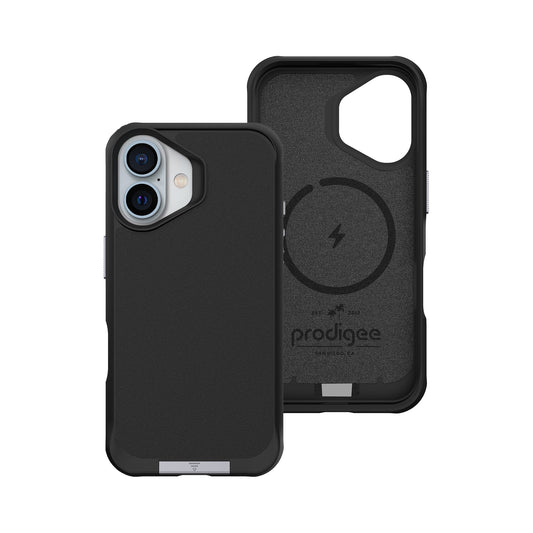prodigee - Balance MagSafe Case for Apple iPhone 16 - Black (1107388)