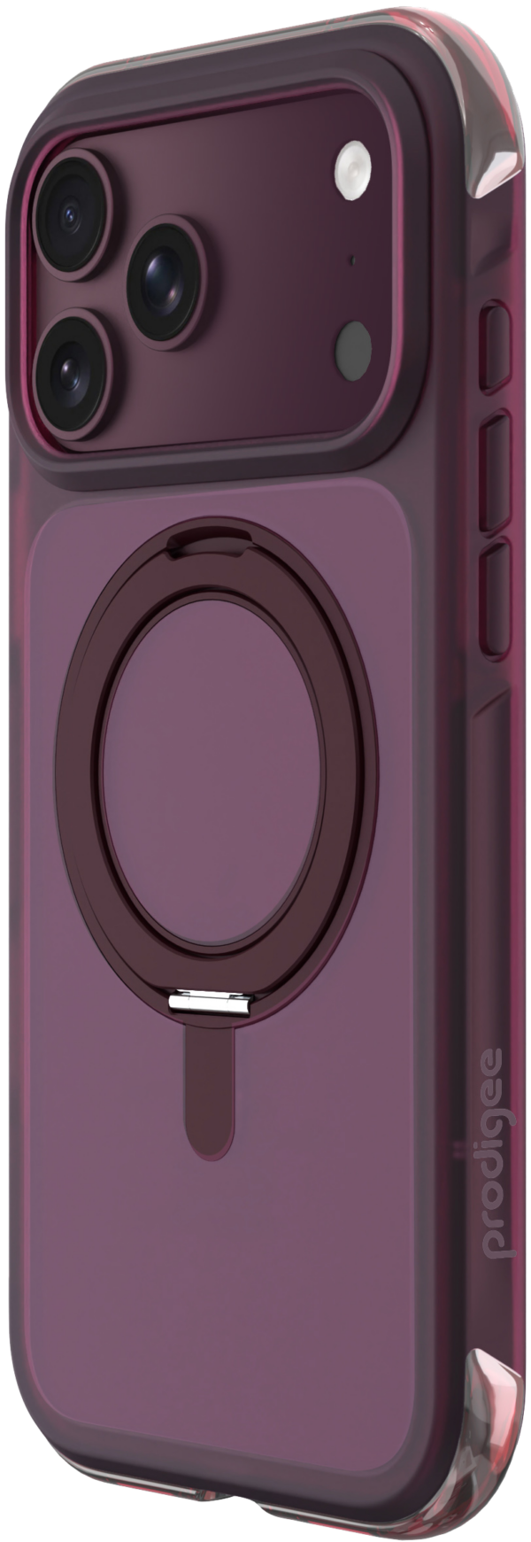 Prodigee iPhone 18/17 Pro Max: Orbit 360, Burgundy ( 1108230) (MSRP $79.99)