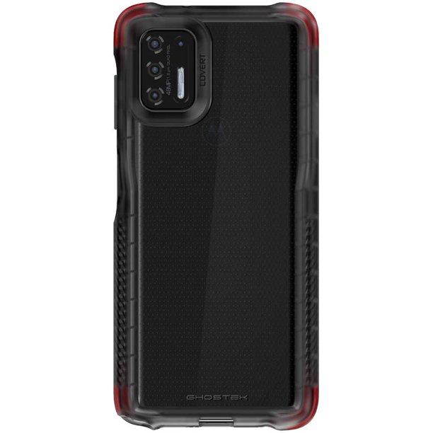 Motorola Moto G Stylus 5G 2021 Ghostek Covert 5 Mix Clear case - Smoke/Clear/Clear Pink (1105132)