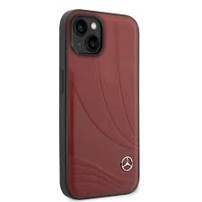IPHONE 15 PLUS/14 PLUS - LEATHER RED CASE NEW WAVE III - MERCEDES-BENZ (1106540)