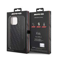 IPHONE 15 PLUS/14 PLUS - PC/TPU BLACK FROSTED PC CASE CARBON PATTERN - AMG (1106542)