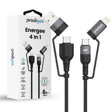 prodigee Energee 4-in-1 Cable Multi-Function cable offers 4 charging combination solutions (1106563)