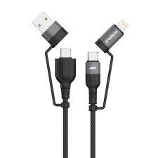 prodigee Energee 4-in-1 Cable Multi-Function cable offers 4 charging combination solutions (1106563)