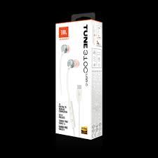JBL TUNE 310C WIRED IN-EAR HEADPHONES - WHITE (1106723)