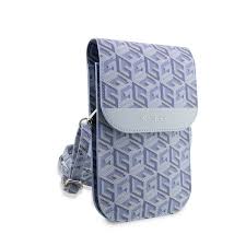 GUESS WALLET GCUBE STRIPE BLUE (1106877)