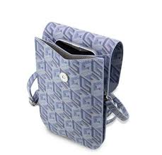GUESS WALLET GCUBE STRIPE BLUE (1106877)
