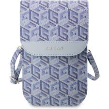 GUESS WALLET GCUBE STRIPE BLUE (1106877)