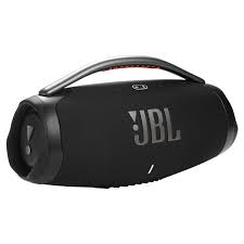 JBL Boombox 3 Black Portable Bluetooth Speaker with Massive Sound, Deepest Bass, IPX7 Waterproof, 24H Playtime, PartyBoost (1102900)