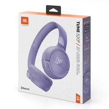 JBL Tune 520BT - Wireless On-Ear Headphones - PURPLE (1103102) (MSRP $59.99)