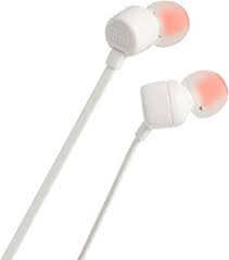 JBL Tune 110 Wired In-Ear Headphones -White (1104522)
