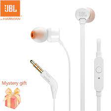 JBL Tune 110 Wired In-Ear Headphones -White (1104522)