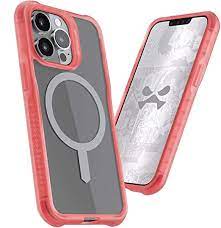 Ghostek iPhone 14 Pro  Series Protective Clear MagSafe Case COVERT - Pink (1104935)