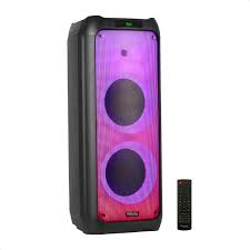 VIDVIE Portable Bluetooth Speaker with Subwoofer, Rich Bass, Wireless sperker for Outdoor, Camping, Indoor, Car (Black) ( 1108034) (MSRP $129.99)