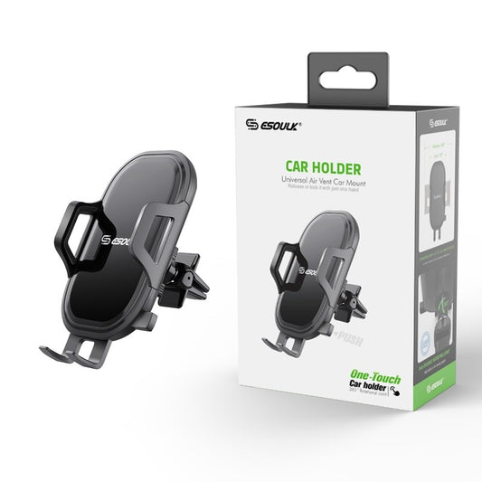 Esoulk One Touch  Air Vent Car Mount-Black (1103565)