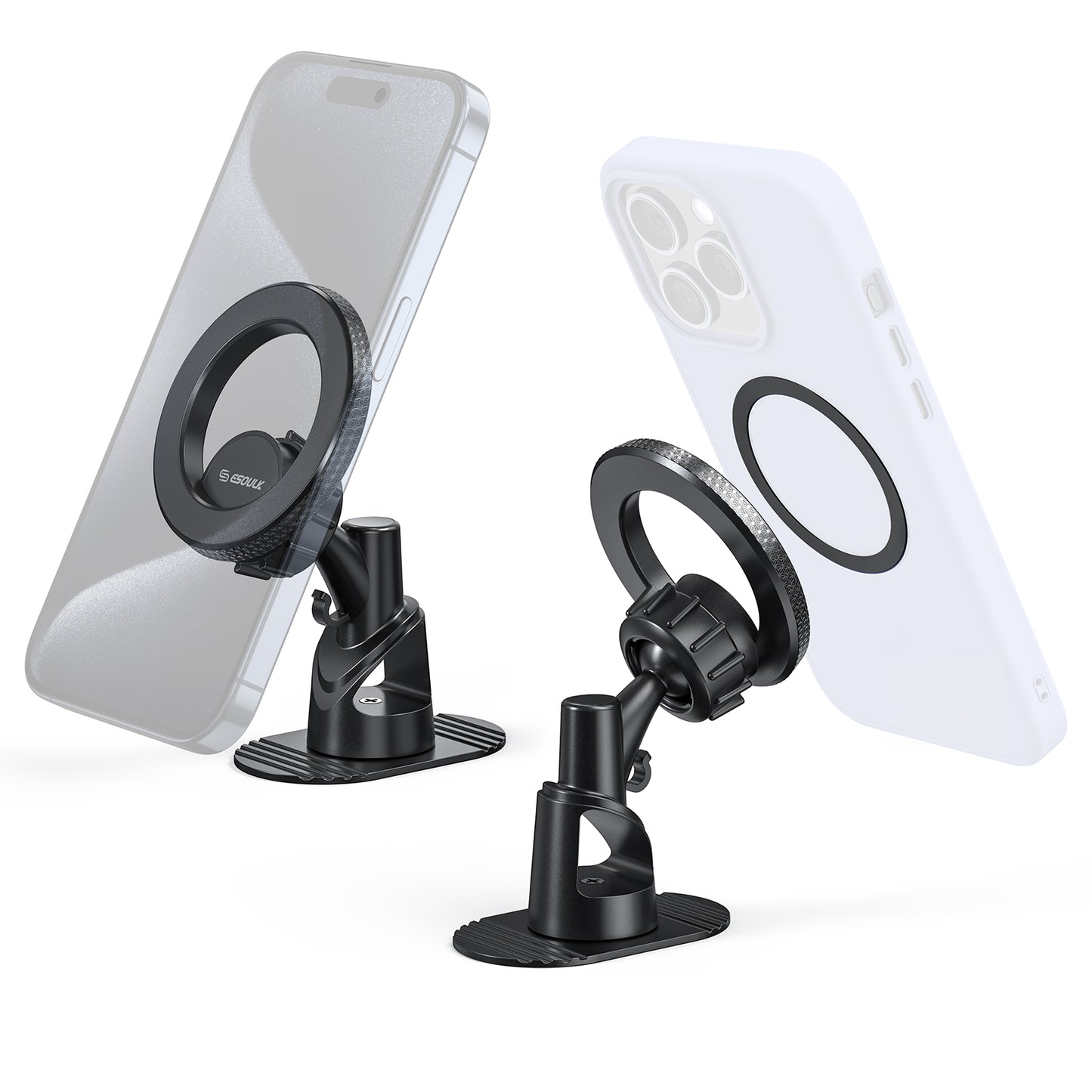 Esoulk Dashboard Magnetic Car Mount - Black (1102710)