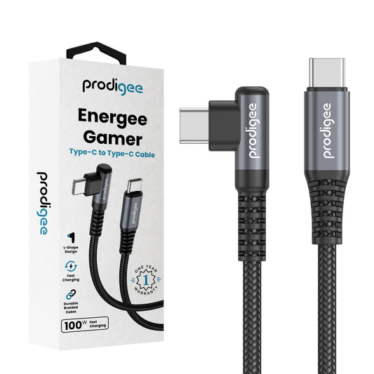 Prodigee Energee Gamer C to C 100W Energee Gamer C to C 100W "ENRG-GMR-C2C- 100W (1107784) (MSRP $39.99)
