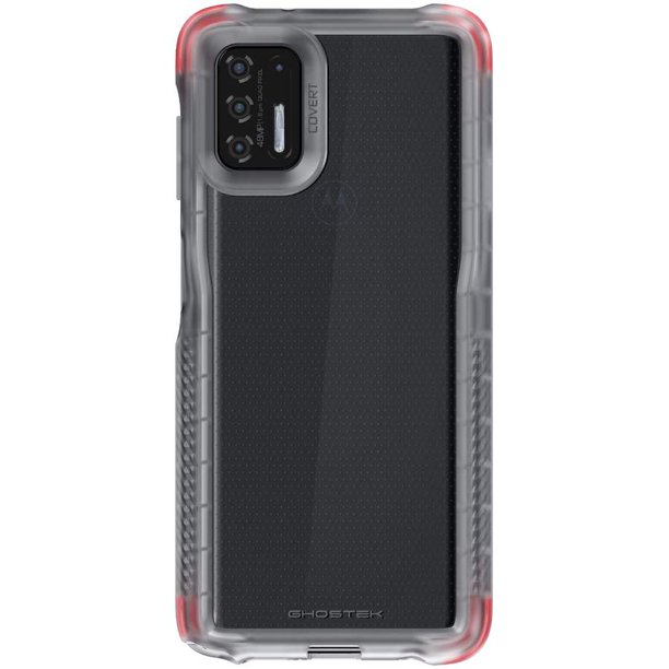 Motorola Moto G Stylus 5G 2021 Ghostek Covert 5 Mix Clear case - Smoke/Clear/Clear Pink (1105132)