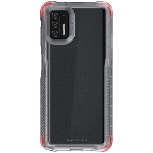 Motorola Moto G Stylus 5G 2021 Ghostek Covert 5 Mix Clear case - Smoke/Clear/Clear Pink (1105132)