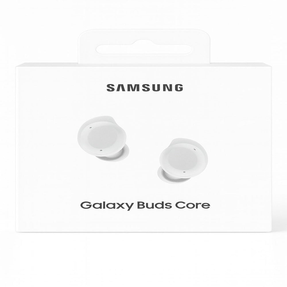 Samsung Galaxy Buds Core SM-R410 (2025) - AI | Latin American Stock | Bluetooth 5.4 | Active Noise Cancelation | up to 35h Continuous Music Playblack - (WHITE) (1103219) (MSRP $99.99)