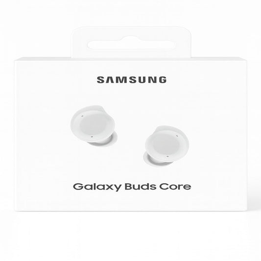 Samsung Galaxy Buds Core SM-R410 (2025) - AI | Latin American Stock | Bluetooth 5.4 | Active Noise Cancelation | up to 35h Continuous Music Playblack - (WHITE) (1103219) (MSRP $99.99)