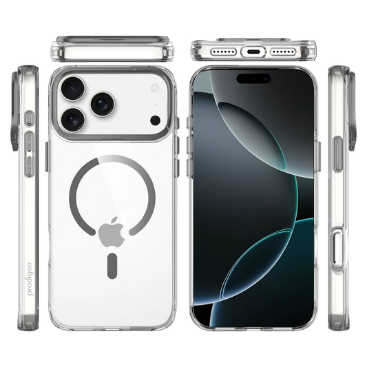 Prodigee - Kick It MagSafe Case for Apple iPhone 17 Pro - Clear  ( 1103645) (MSRP $69.99)