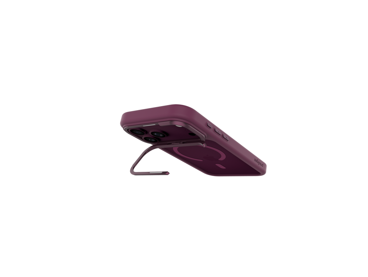 Prodigee iPhone 18/17 Pro: KickIt, Burgundy ( 1108233) (MSRP $69.99)