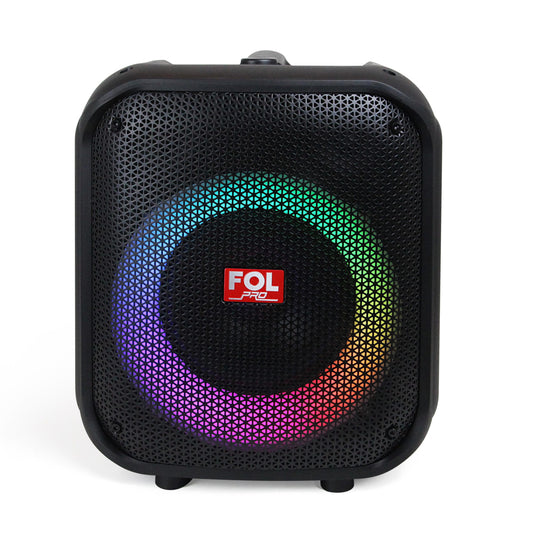 FS-L1206  PORTABLE TWS BLUETOOTH SPEAKER WITH LIGHT - BLACK (1107048)