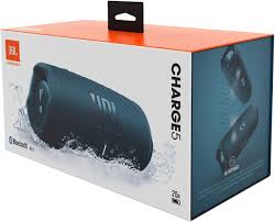 JBL CHARGE 5 - Portable Bluetooth Speaker with IP67 Waterproof and USB Charge out - Blue (1106512)