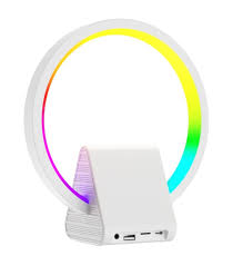 WIWU WI-W021 15W WIRELESS CHARGER WITH BLUETOOTH SPEAKER AND MULTIFUNCTIONAL DESK LAMP - WHITE (1106629)