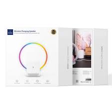 WIWU WI-W021 15W WIRELESS CHARGER WITH BLUETOOTH SPEAKER AND MULTIFUNCTIONAL DESK LAMP - WHITE (1106629)
