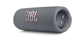 JBL Flip 6 - Portable Bluetooth Speaker, powerful sound and deep bass, IPX7 waterproof, 12 hours of playtime, JBL PartyBoost for multiple speaker pairing - Grey (1105436)