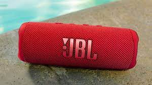 JBL Flip 6 - Portable Bluetooth Speaker, powerful sound and deep bass, IPX7 waterproof, 12 hours of playtime, JBL PartyBoost for multiple speaker pairing - RED (1105437)