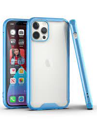 Apple iPhone SE 3 (2022) SE/8/7 Colored Frame Bumper Silk Print PC TPU Hybrid Case Cover - Blue (1106011)