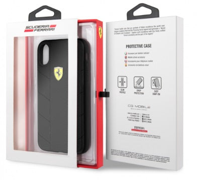 iPhone X/Xs Ferrari Urban Collection Hard Case Black(425)
