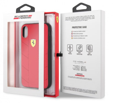 iPhone X/Xs Ferrari Urban Collection Hard Case Red (1250)